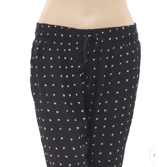 Urban Outfitters Out from Under Printed Smocked Jogger Lightweight Pants Medium - Picture 10 of 10